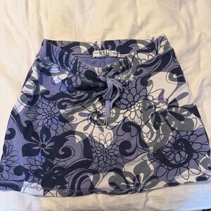 vintage new york laundry beach mini skort!
